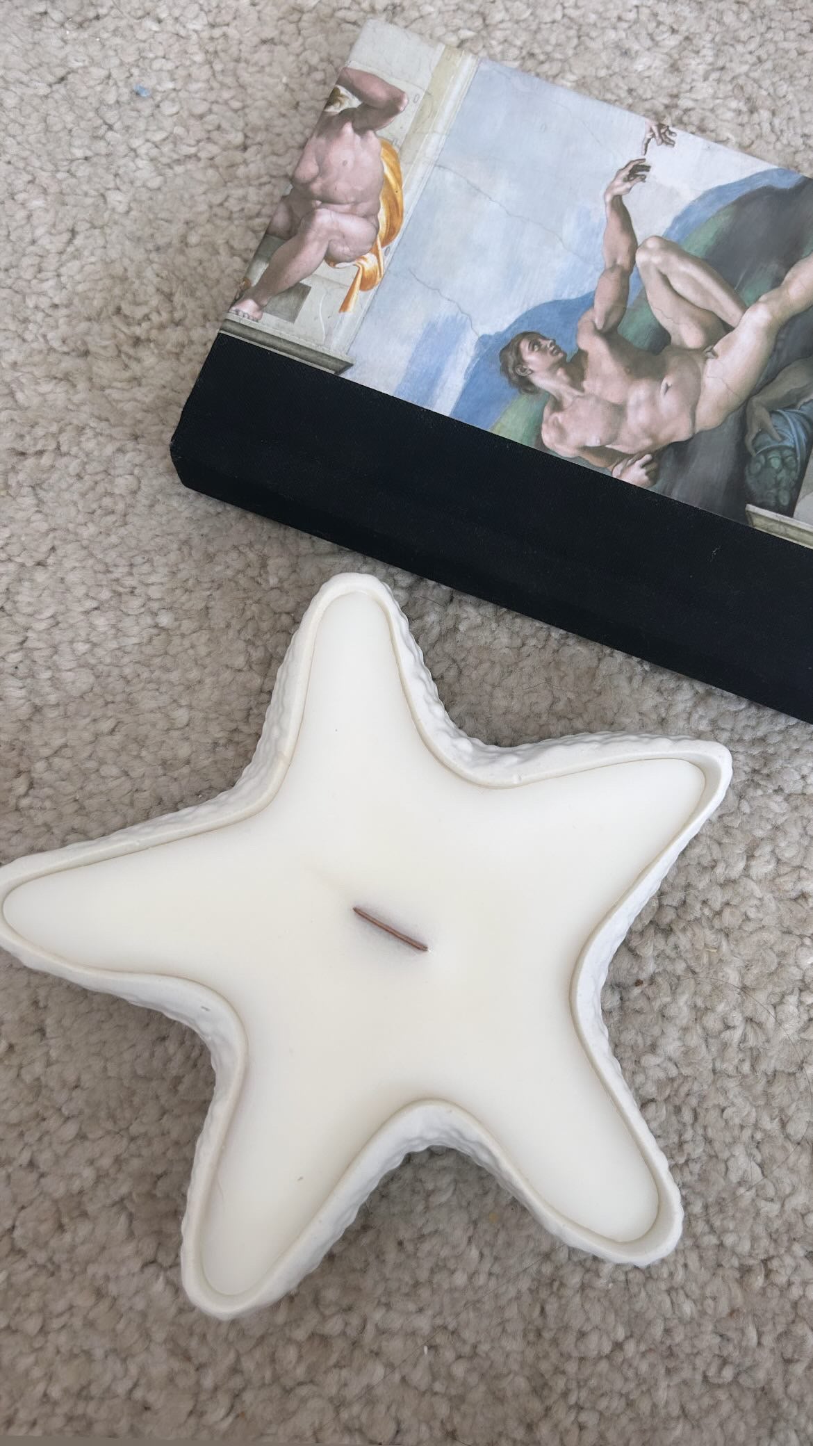 Starfish candle
