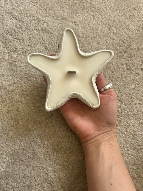 Starfish candle
